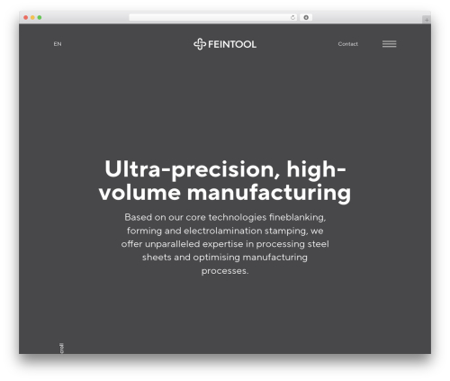 PSM Theme WordPress theme - www.feintool.com