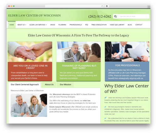 Reviver company WordPress theme - elderlawcenterofwisconsin.com