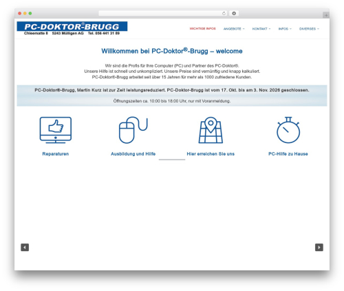 soledad WordPress theme - pcdoktor-brugg.ch