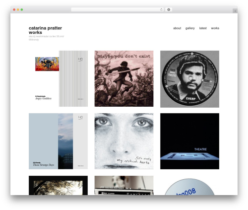 Theme WordPress Maker - catarinapratter.works