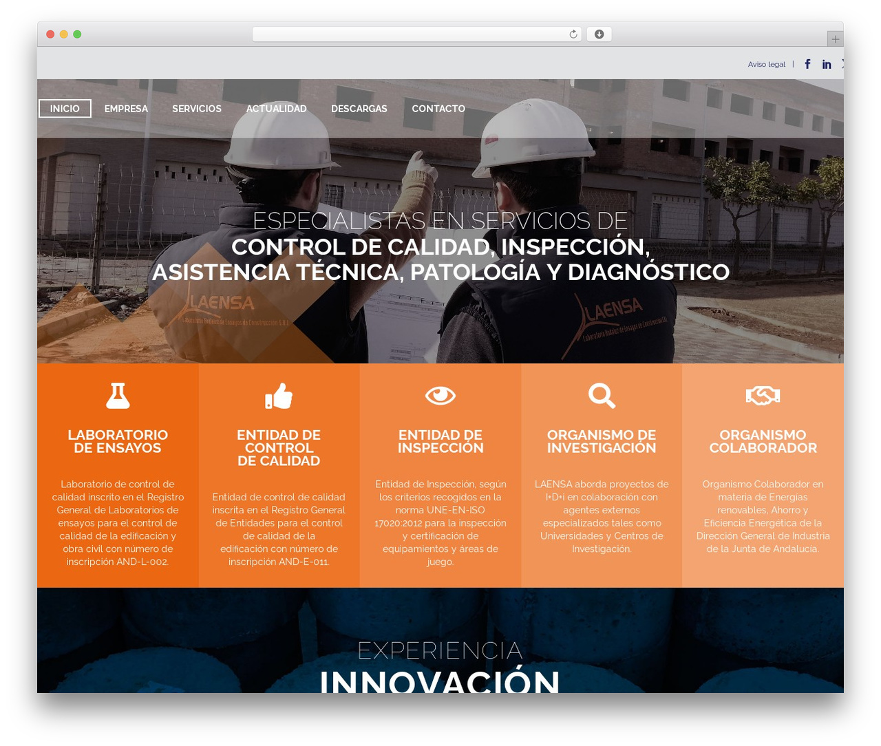 TheGem WordPress theme - laensa.com