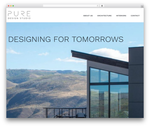 Theme WordPress Pure - puredesign-studio.com