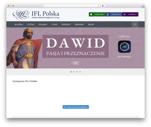 Vantage theme WordPress - iflpolska.pl