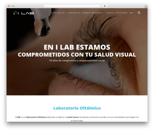 WordPress theme LEVELUP - ilabcolombia.com