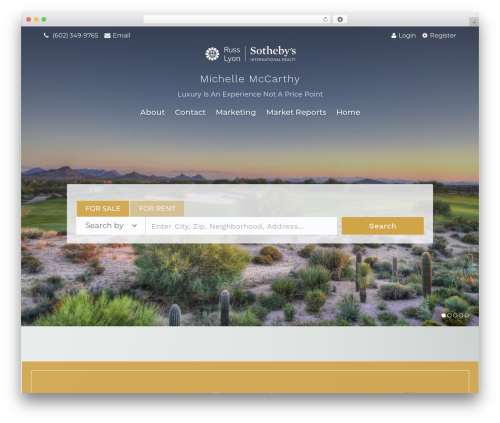 WordPress theme Base - michellemccarthyrealtor.com