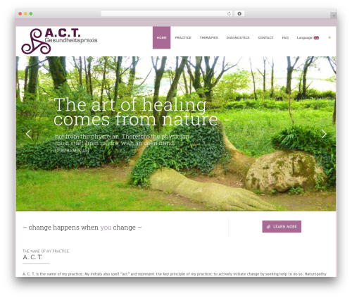 Qtranslate xt 3.15.1 WordPress plugin - act-gesundheitspraxis.ch