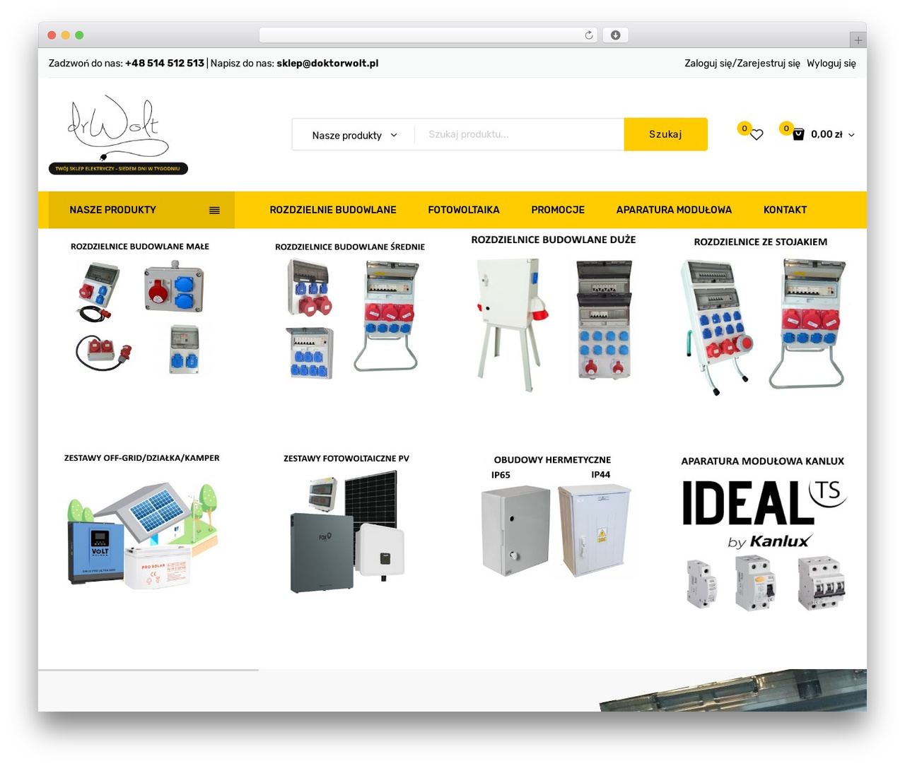 WordPress website theme Junko - doktorwolt.pl
