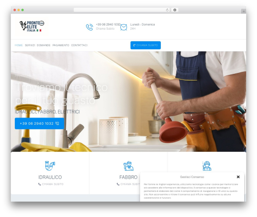 WorkTop WordPress theme design - www.pronto24heliteitalia.com