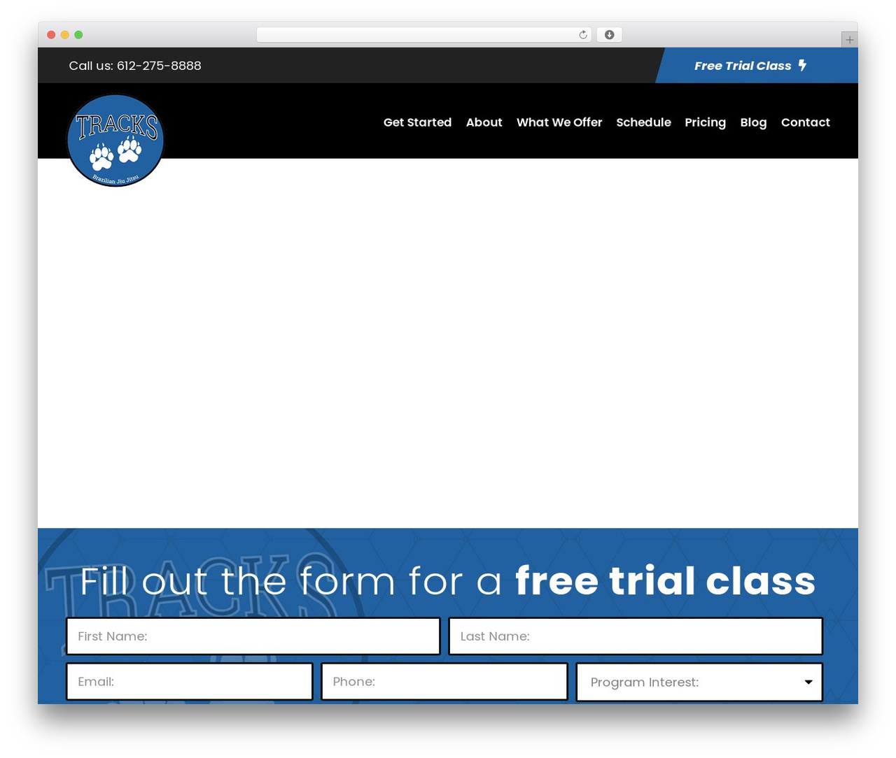 Siteplicity Theme WP theme - tracksbjj.com