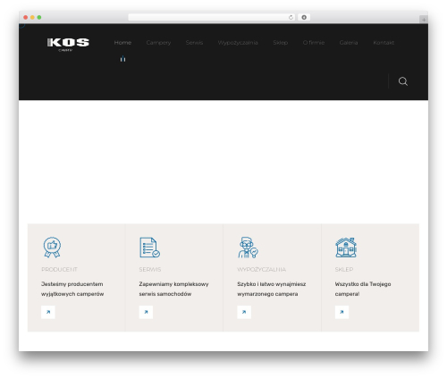 Ambed WordPress theme - koscamper.com