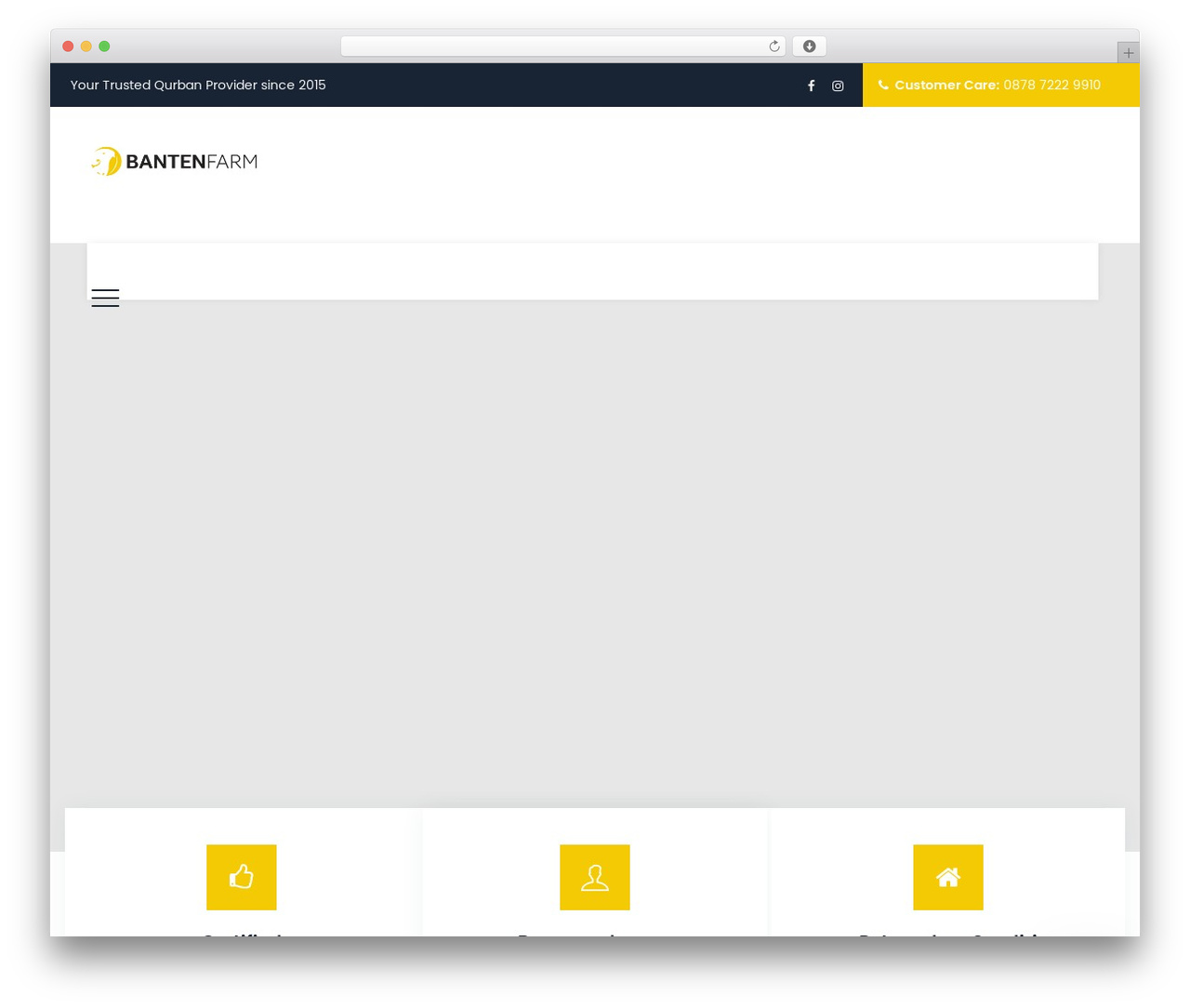 Boldman WordPress theme - bantenfarm.com