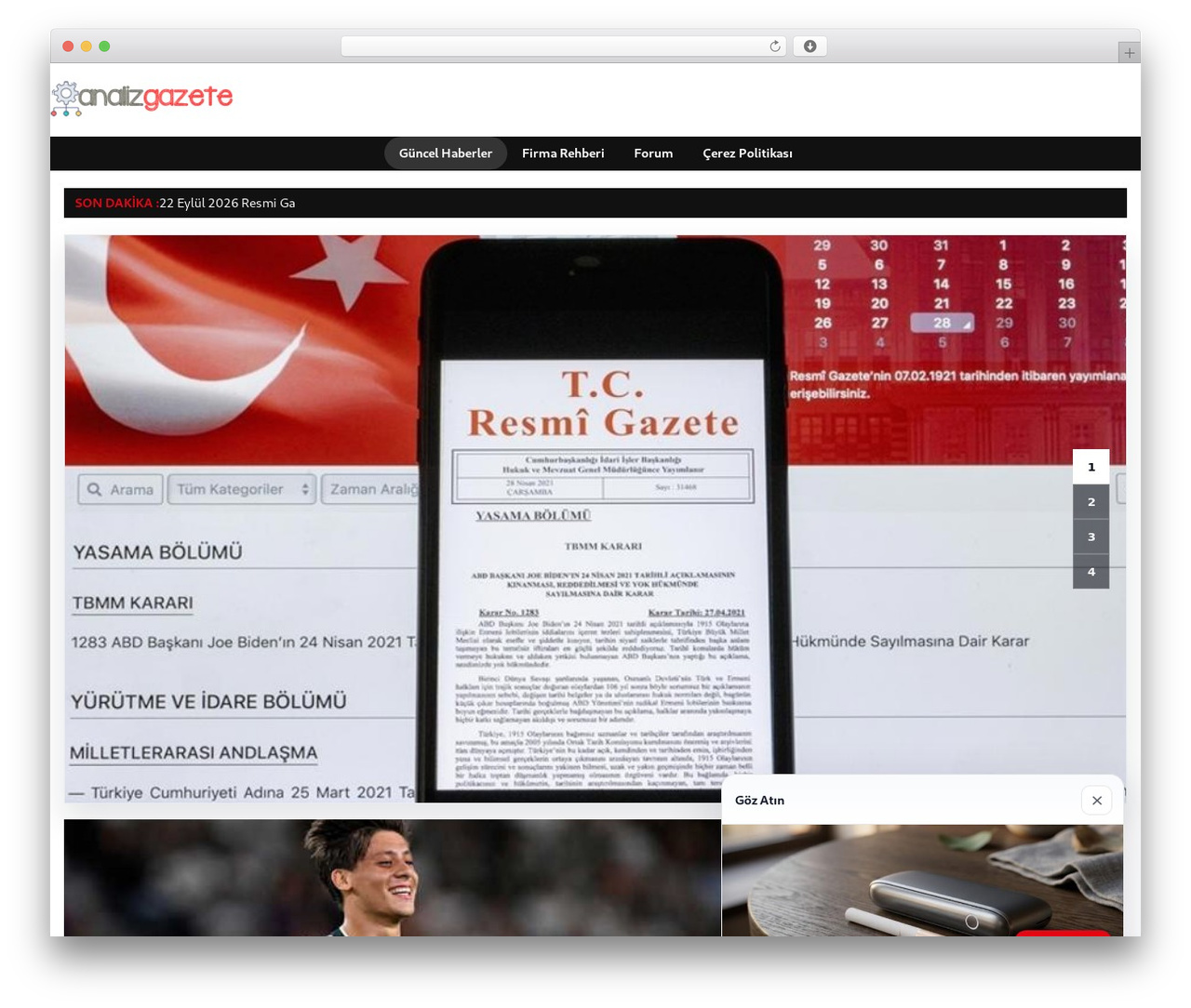 dtheme WordPress theme - analizgazete.com