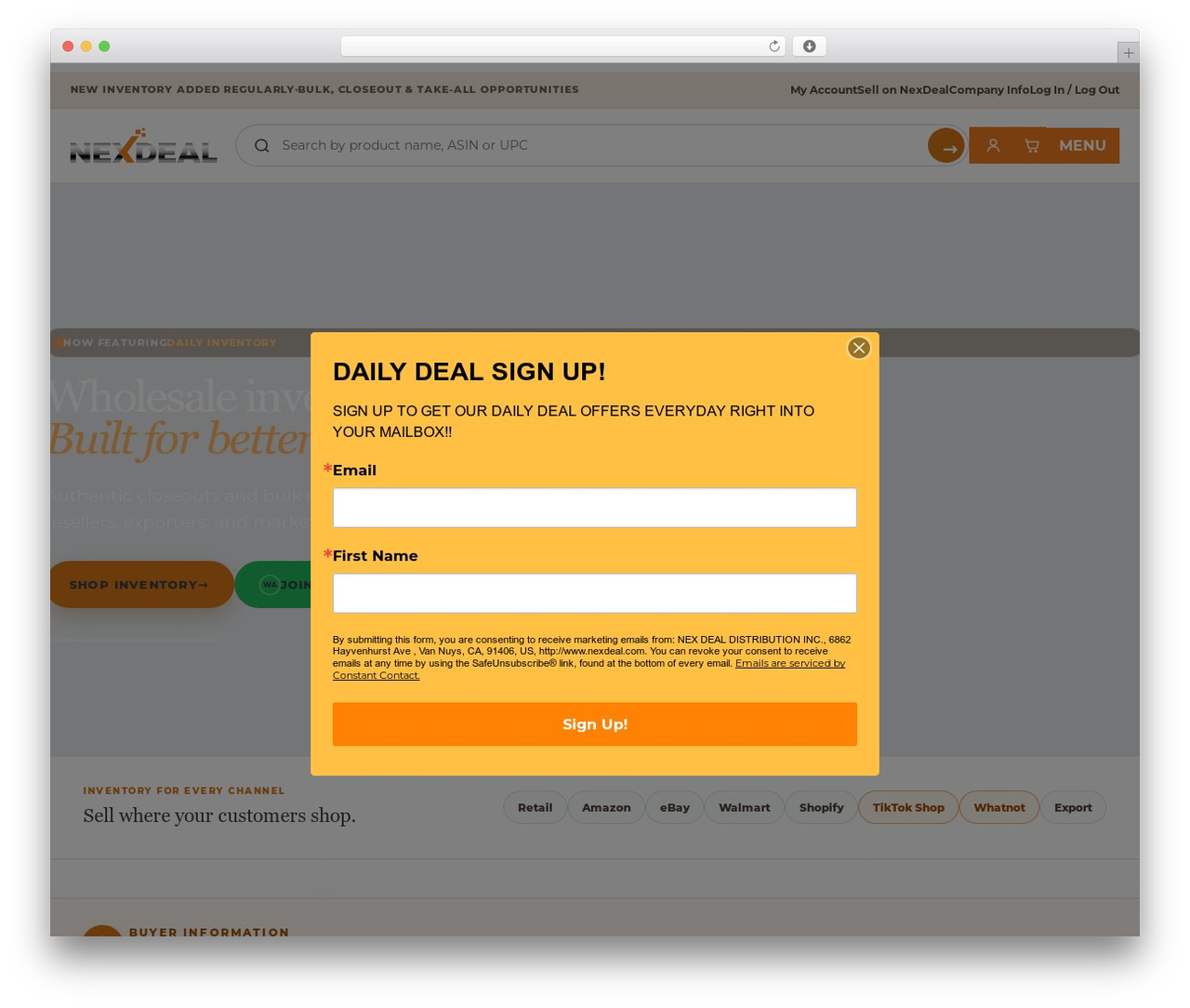 Hello Elementor WordPress ecommerce theme - nexdeal.com