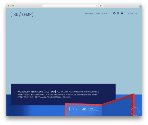 ISO TEMP Theme WordPress theme - isotemp.pl