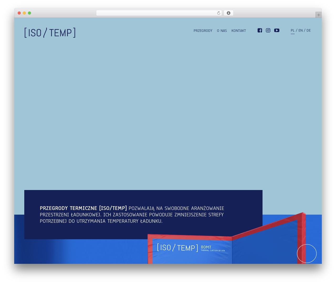 ISO TEMP Theme WordPress theme - isotemp.pl