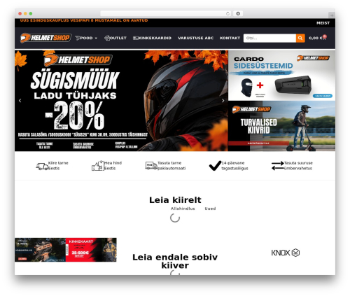 Flexible coupons pro WordPress plugin - www.helmetshop.ee