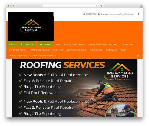 Leadinjection WordPress theme - jrbroofingservices.co.uk
