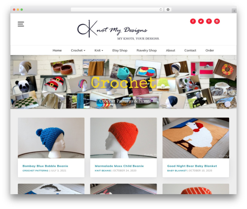 Marinate WordPress theme - knotmydesigns.com Marinate WordPress theme - knotmydesigns.com