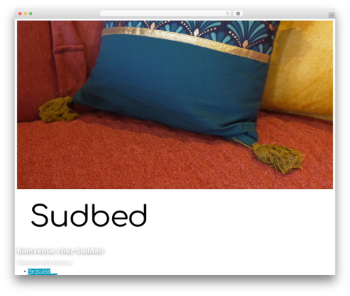 SudBed Theme WordPress theme - www.sudbed.fr