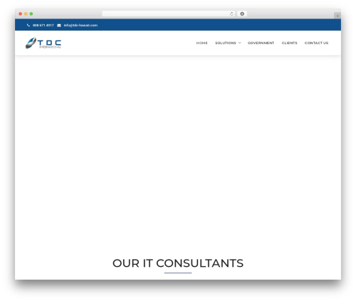 Theme WordPress Sienta - tdc-hawaii.com