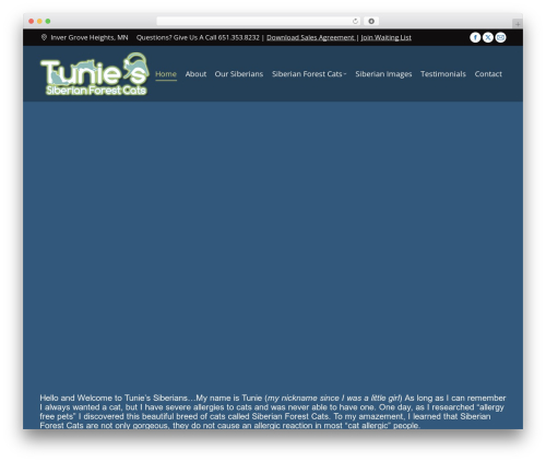 Nivo slider pro WordPress plugin - tuniessiberians.com