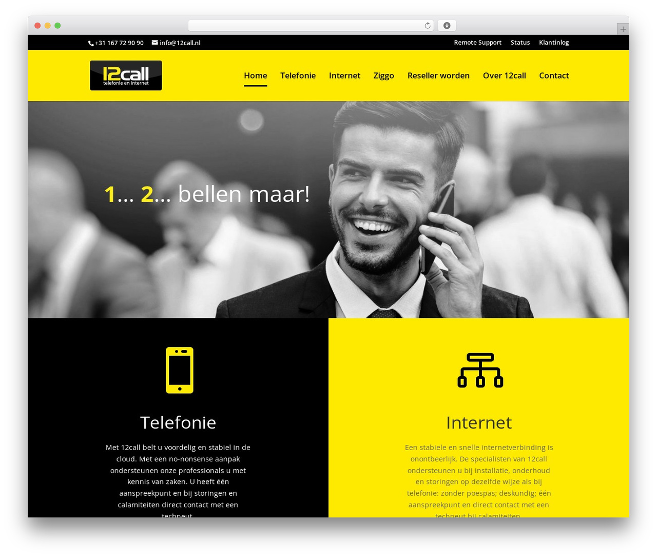 Theme WordPress Divi - 12call.nl Theme WordPress Divi - 12call.nl