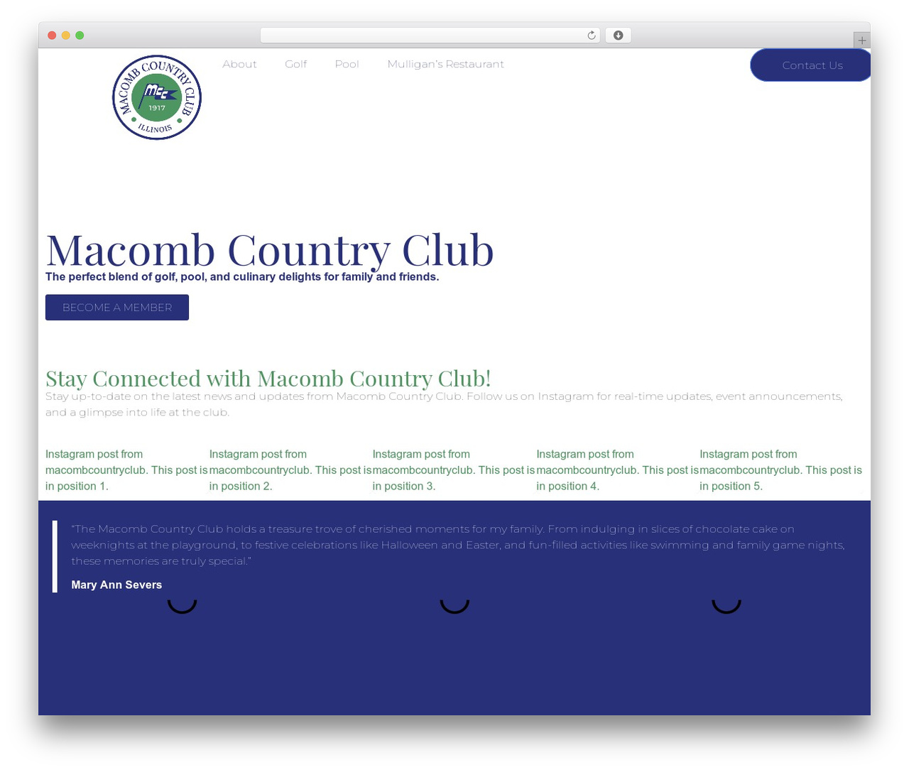 Theme WordPress Hello Elementor - mccgolf.org
