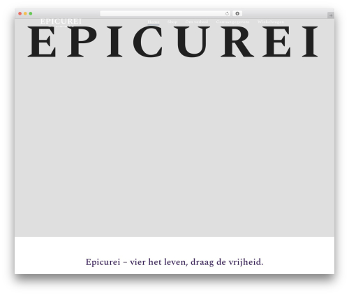Theme WordPress Moderno - epicurei.com