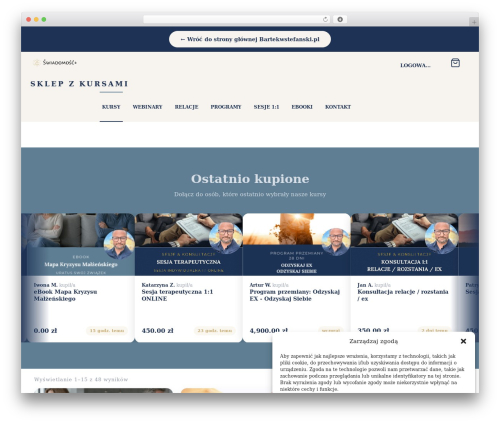 Vibebp WordPress plugin - kursy.bartekwstefanski.pl