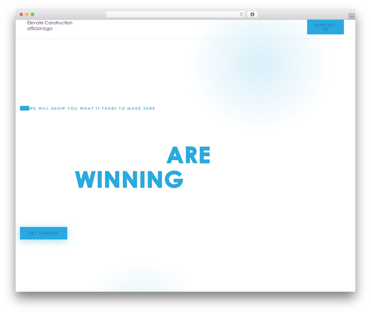 WP theme Elevate Constructionist - elevateconstructionist.com