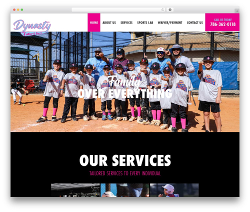 Best WordPress theme Lambda - dynastysportsinstitute.com