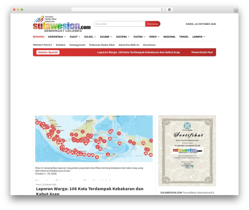 BloggingPro WP theme - sulawesion.com