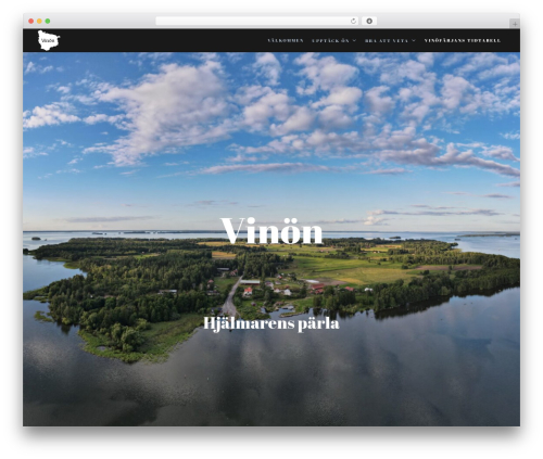 Create WordPress theme - vinon.se