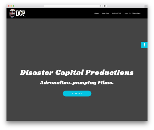 DCP WordPress theme - disastercapitalproductions.com