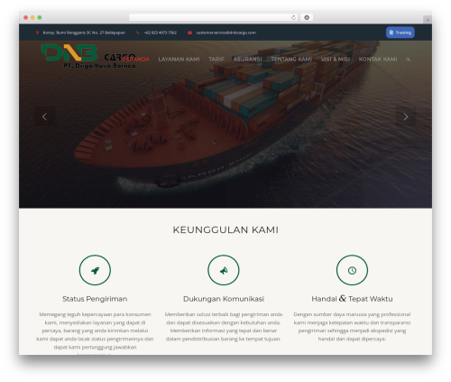DNB Cargo theme WordPress - dnbcargo.com