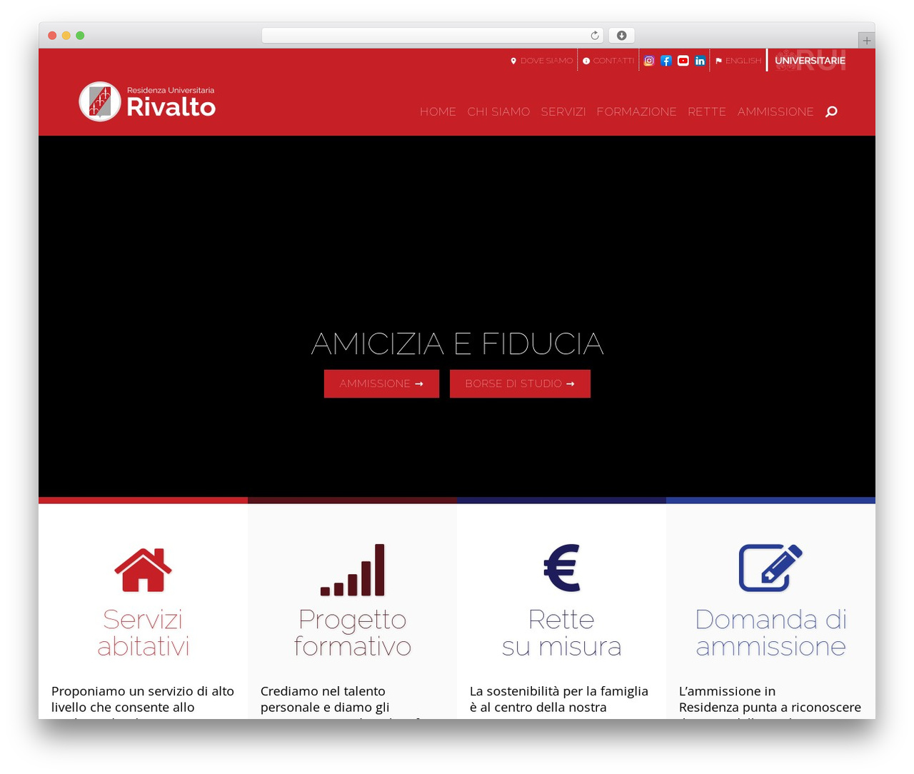 Hook top WordPress theme - rivalto.org