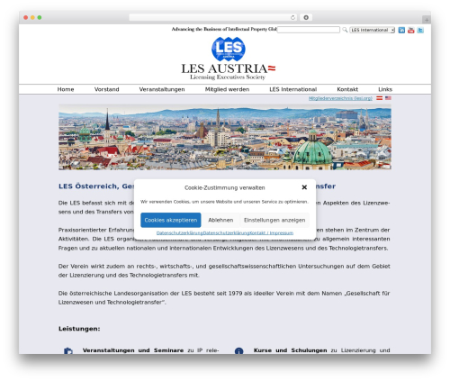 LES WordPress theme - les-austria.at LES WordPress theme - les-austria.at