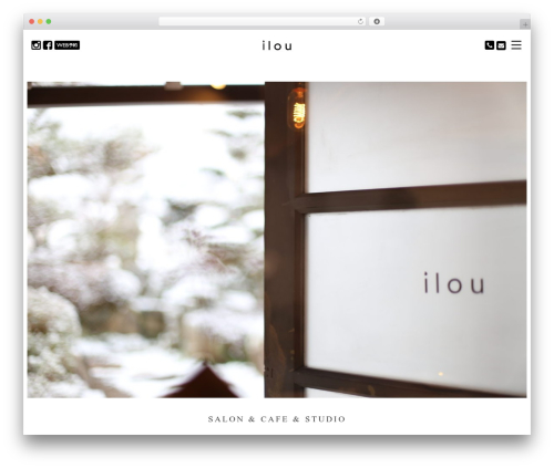 Pine WordPress theme - ilou.jp
