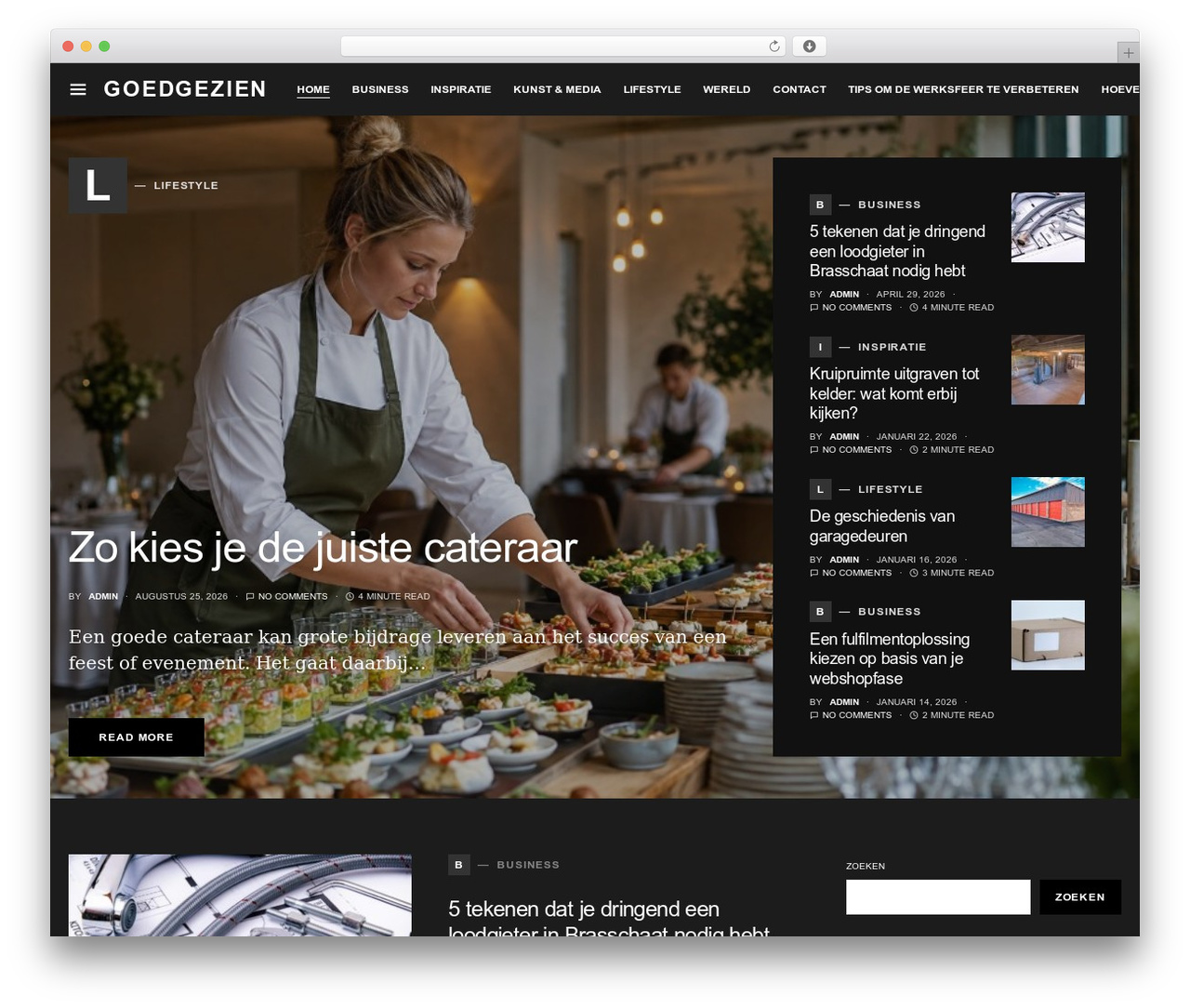 Squaretype premium WordPress theme - goedgezien.nl Squaretype premium WordPress theme - goedgezien.nl