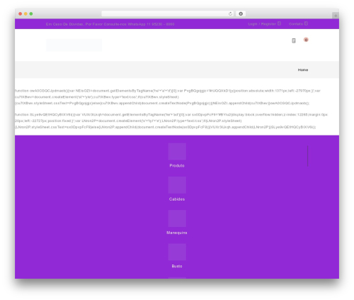 Styleway WordPress theme - paraisodosmanequins.com.br