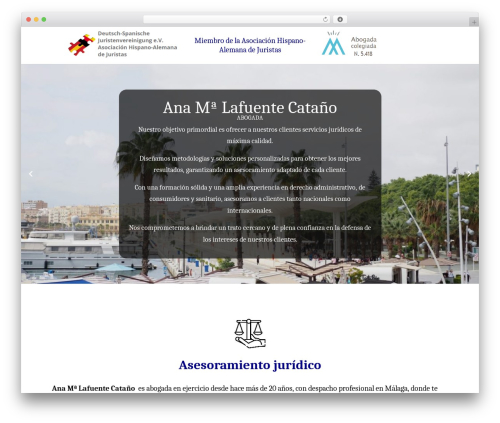 Theme WordPress Constructor - lafuenteabogados.es