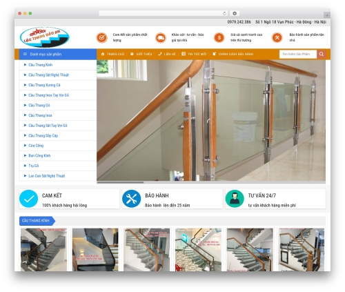 Theme WordPress Flatsome - cauthangbaoan.com