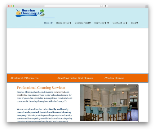 Essential addons cs WordPress plugin - sunrisecleaningplus.com