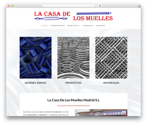 WordPress theme Divi - lacasadelosmuelles.com