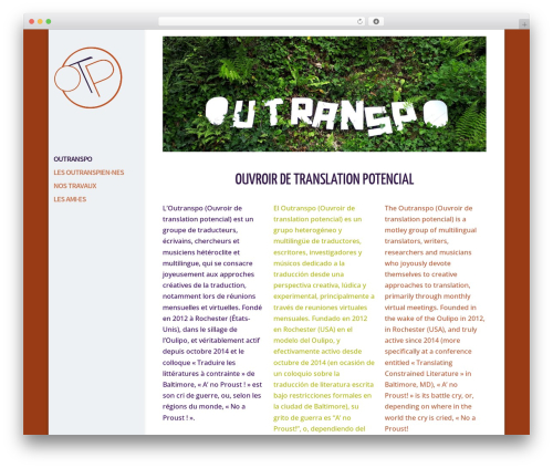 WP theme Divi - outranspo.com