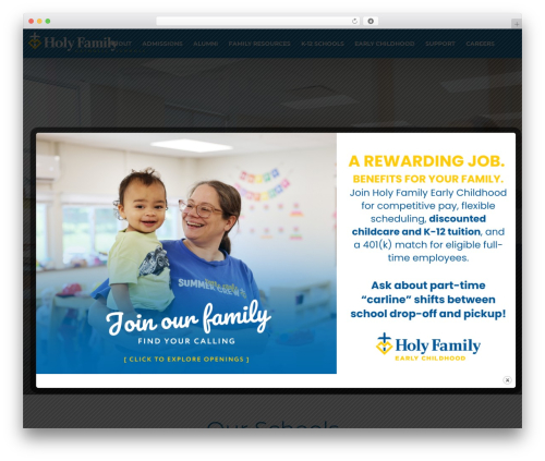 Beaver Builder Theme WP theme - holyfamilydbq.org