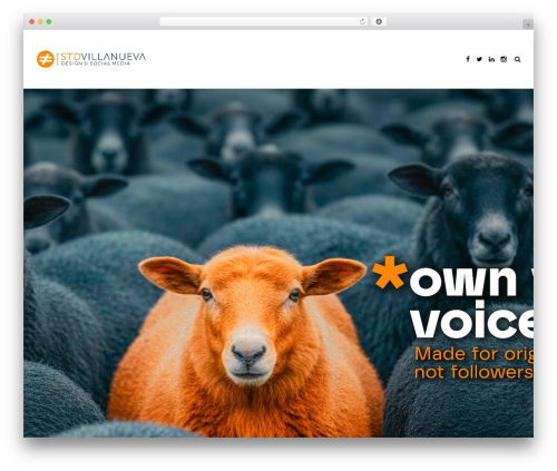 Best WordPress theme Hind - estudiovillanueva.com