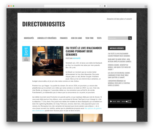 BoldR Lite WordPress theme - directoriosites.com BoldR Lite WordPress theme - directoriosites.com