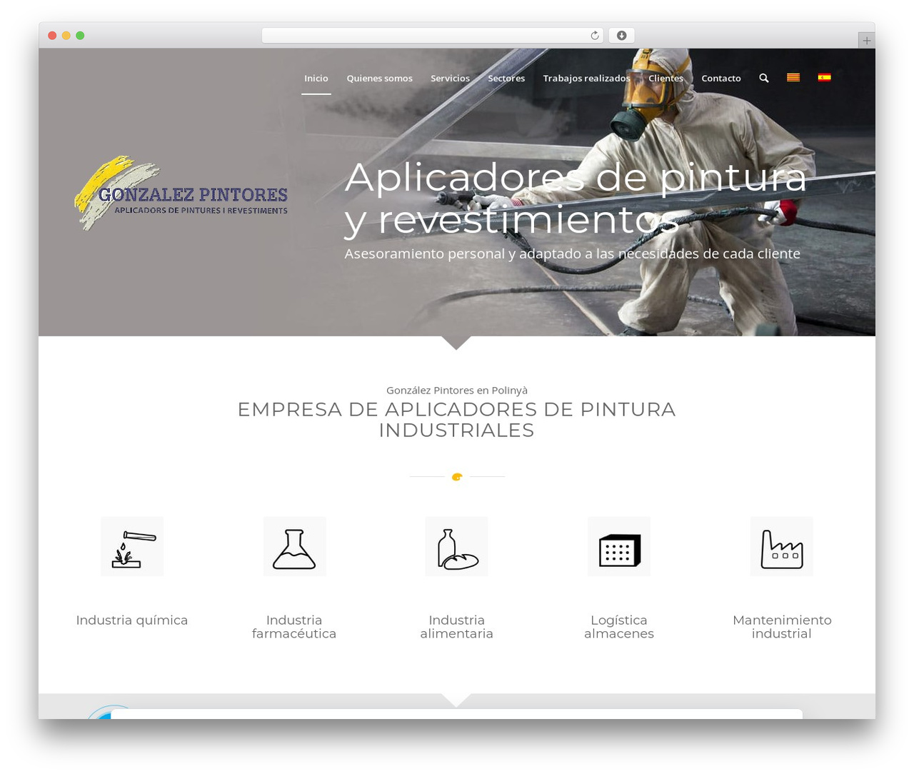 Enfold top WordPress theme - gonzalezpintores.com