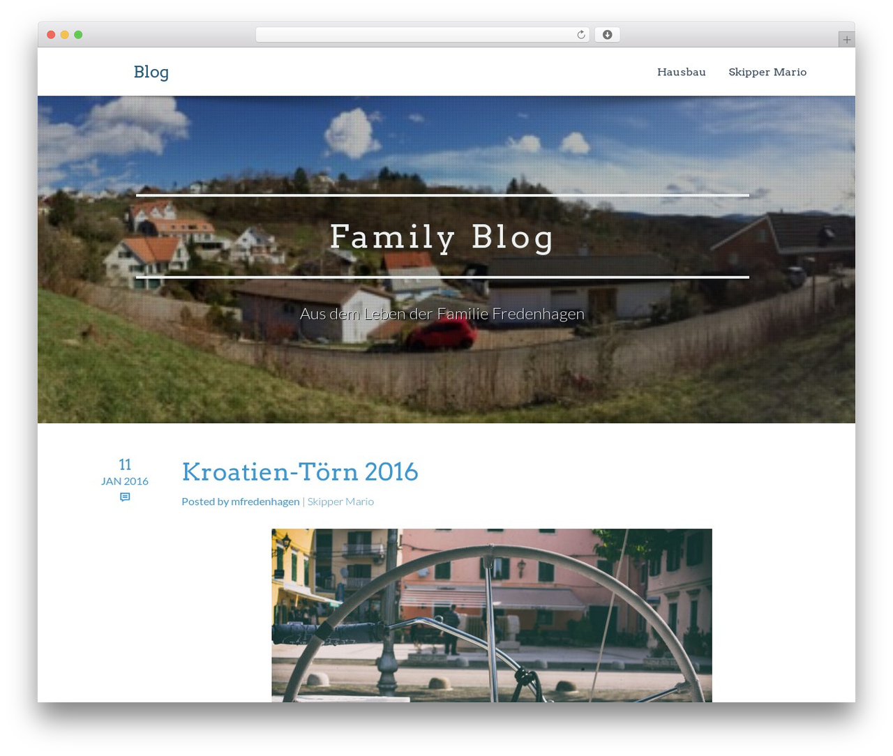 Floki WordPress theme - fredenhagen.net